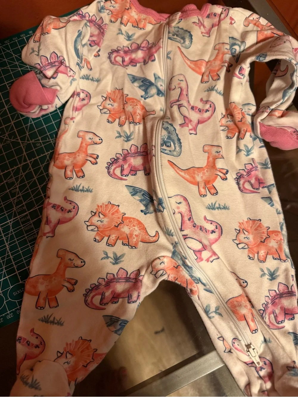 Gerber Pink Floral & Sunflower Mixed Baby Pajama Set